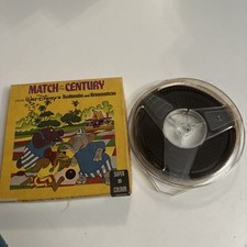 Super 8mm Colour  Sound - Walt Disney - Match of the Century -  129ft 200ft Reel