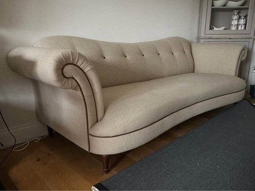Curved large french - , chaise