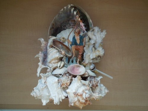 Decorative vintage sea shell - decorative,