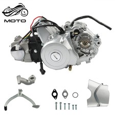 125cc 4 Stroke ATV Engine Motor 3-Speed Semi Auto w/Reverse Electric Start US