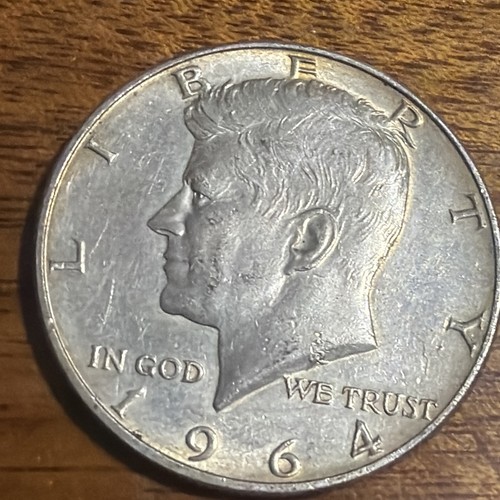 1964 kennedy half dollar - 1964, 90%