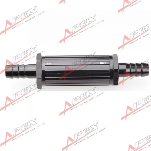 15mm black anodised billet - black,