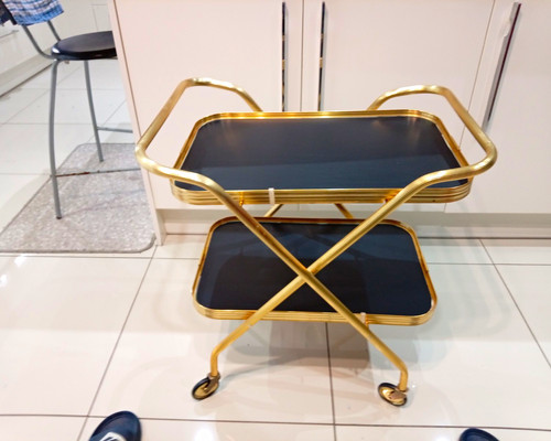 Folding tier gold metal - metal, &