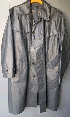 Swiss vintage pvc raincoat