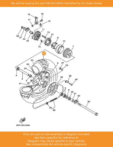 Yamaha tire 180 - tire, 78p