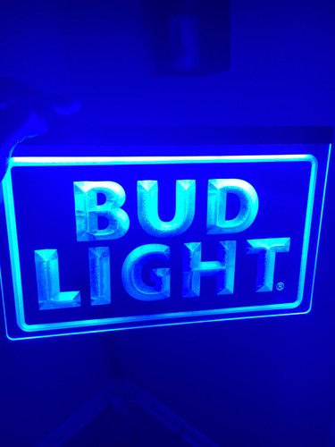 Bud light logo - logo, neon