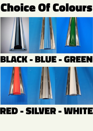 Aluminium herzim rub - rail, with