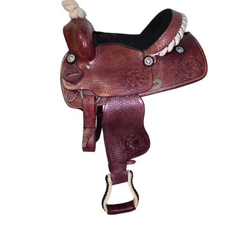 Leather western pony - leather,