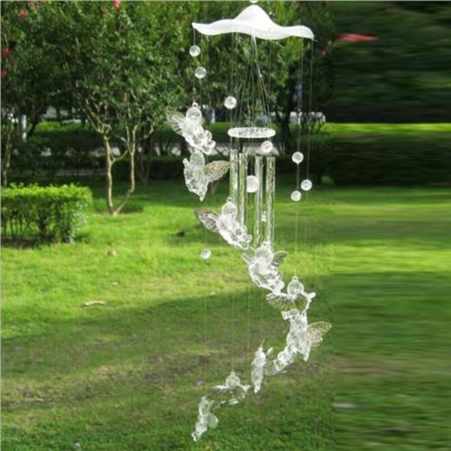 Wind chimes outdoor - wind, deep