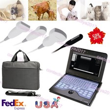 CONTEC Veterinary Ultrasound Scanner Portable Laptop Machine,10.1 Inch,USA Fedex