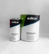 Silco 9900 M9 High Build HS Primer 2k kit 9230 Fast Hardener 3.5L+700ml  White