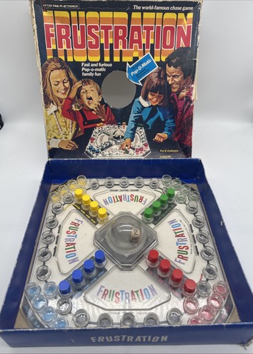 Vintage frustration board game - board,
