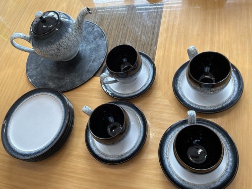 Denby halo tableware teapot - halo,