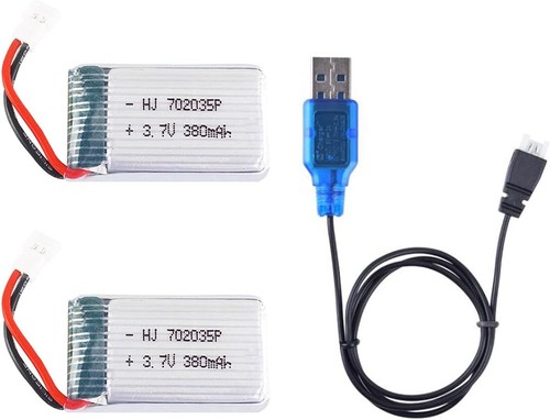 380mah lipo battery - 2x,