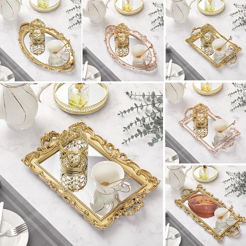 Vintage mirrored tray - uk,