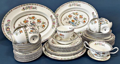 Wedgwood kutani crane - kutani,