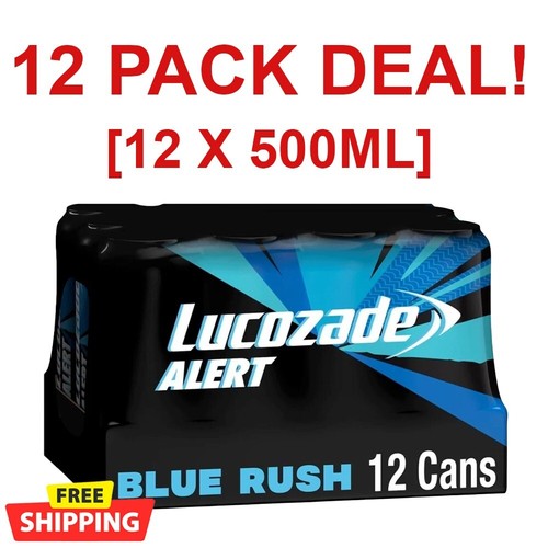 Lucozade alert blue rush - alert,