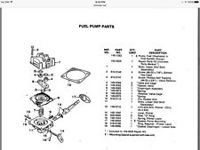 Onan 149-0526 fuel pump repair kit