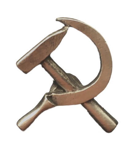 Hammer and sickle - and, handmade