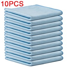 10X Glass Large Microfibre Cloth, Scrim, Polishing, Window Cleaning 40cm x 40cm