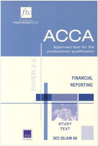 Acca study text - text:, financial