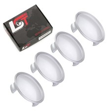 4X Wheel Center Caps Silver