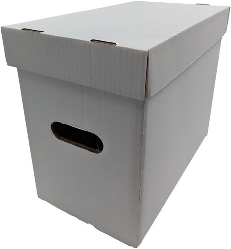 Comic book cardboard storage - book,