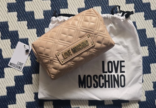 Love moschino quilted clutch - moschino,