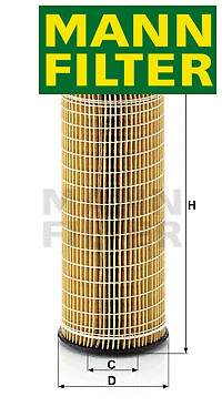 Oil filter fits scania - fits:,