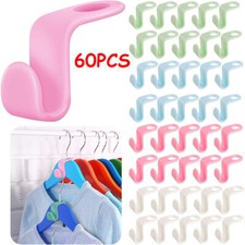 60Pcs Clothes Hanger Connector