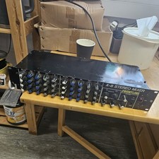 Frontline X-8 Rackmount Stereo Line Mixer – Vintage Studio Gear - Power Tested 