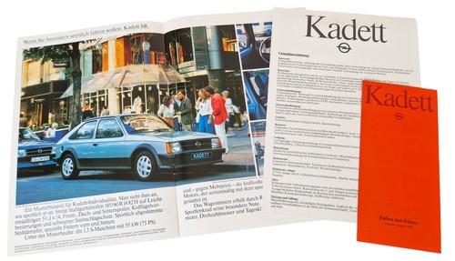 Opel kadett brochure - kadett,