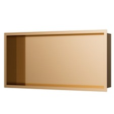 INSL8 Stainless Steel Rose Gold Shower Niches – With Optional LED Lighting