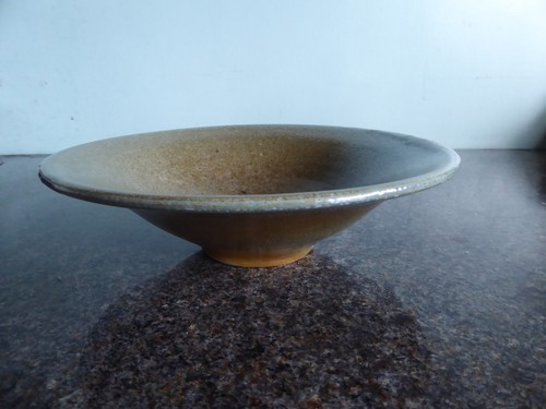 Studio pottery open bowl - studio,