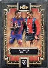 2023/24 Topps Deco Then & Now Fc Barcelona Rivaldo/Raphinha