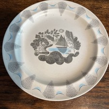 Eric Ravilious for Wedgwood Travel Pattern Plate - Yacht