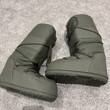Moon Boots Long Khaki Green