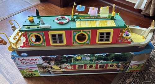 Sylvanianfamilies canal boat - canal, &