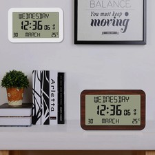 Full Digital Calendar Clock