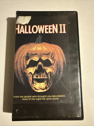 Halloween vhs pre cert with - halloween,