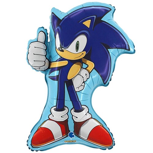 Sonic the hedgehog 33in foil - hedgehog,