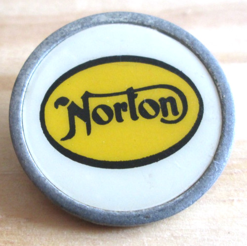 Norton motor cycle enamel - norton,