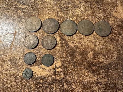 Old english coin - english,