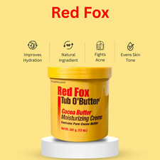Red Fox Cocoa Butter Moisturizing Cream 341g – Smooth & Hydrate Skin