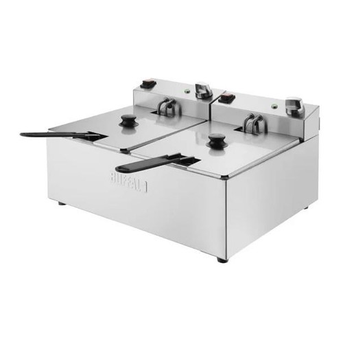 Buffalo double electric - electric, fryer