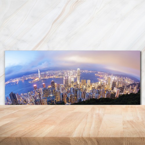 Kitchen glass splashback - kitchen,