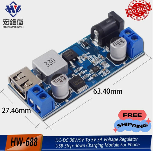 24v 12v 5v - 5v, 5a