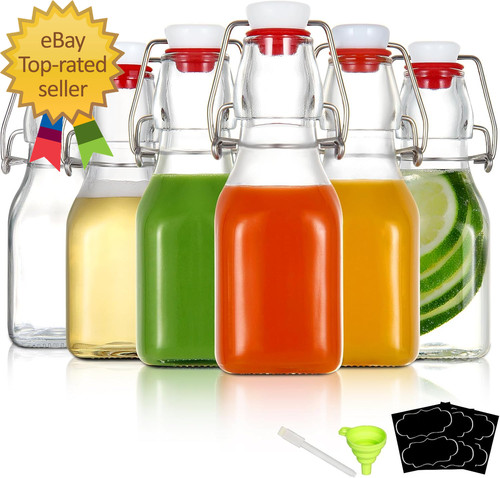 4oz swing top glass - swing,