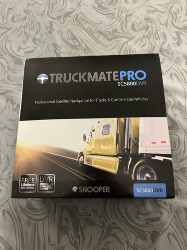Truck mate pro sc5800dvr gps - pro,