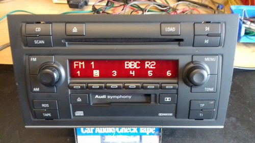 Audi symphony car - audi, radio